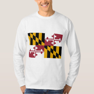 Camiseta Bandera del Estado de Maryland