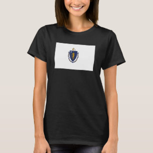 Camiseta Bandera del estado de Massachusetts Estado de Mass
