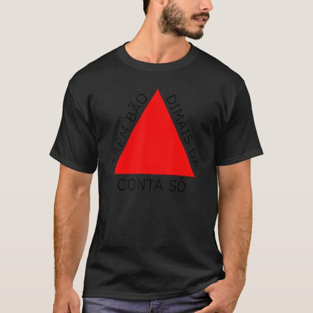 Camiseta Bandera del Estado de Minas Gerais Brasil (Anverso)