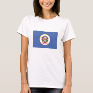 Camiseta Bandera del estado de Minnesota