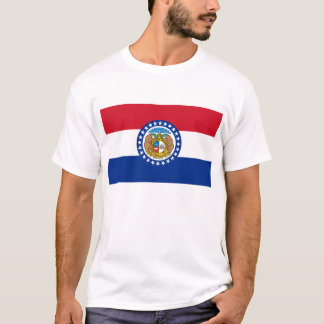 Camiseta Bandera del estado de Missouri