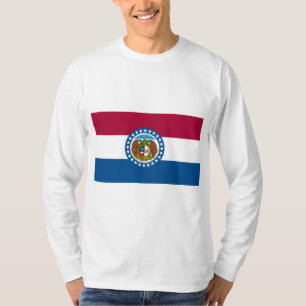 Camiseta Bandera del Estado de Misuri