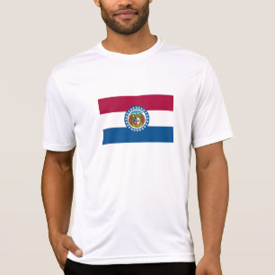 Camiseta Bandera del Estado de Misuri