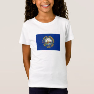 Camiseta Bandera del estado de New Hampshire