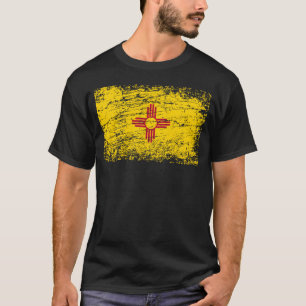 Camiseta Bandera del estado de Nuevo México Land of Enchant