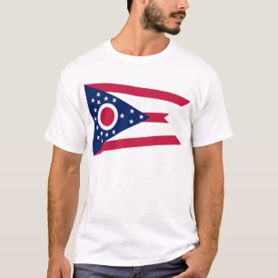 Camiseta Bandera del estado de Ohio