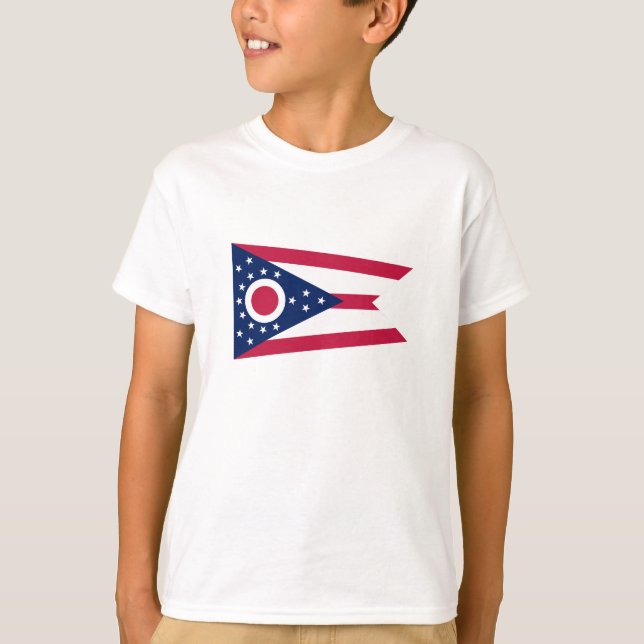 Camiseta Bandera del Estado de Ohio (Anverso)