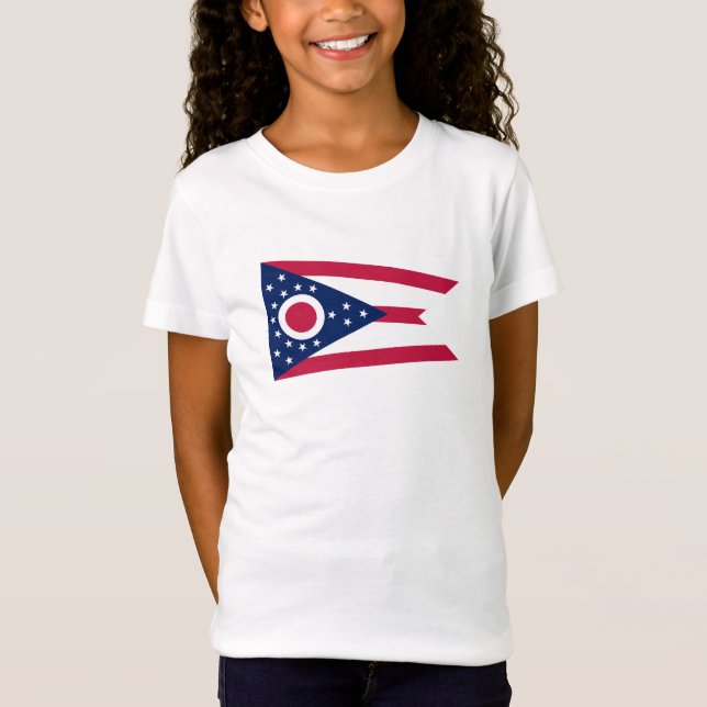 Camiseta Bandera del Estado de Ohio (Anverso)
