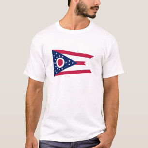 Camiseta Bandera del Estado de Ohio