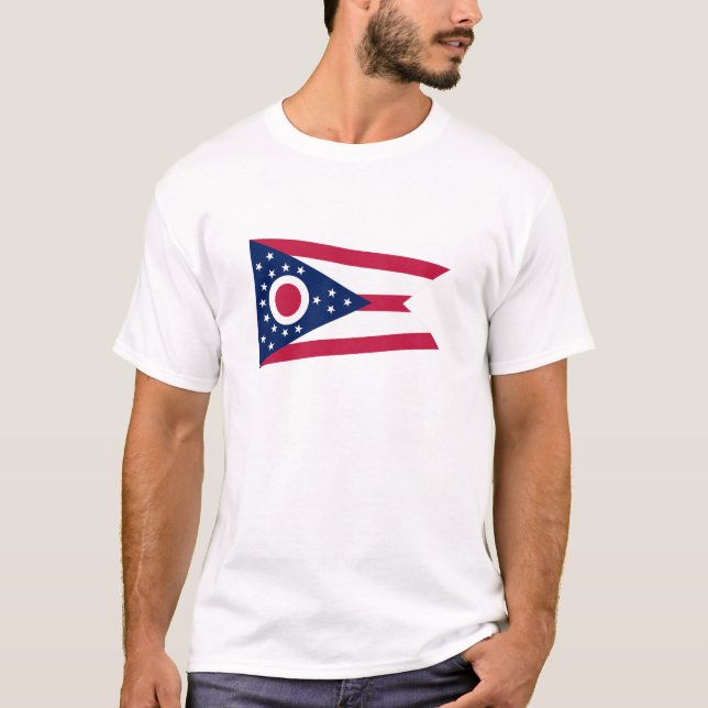 Camiseta Bandera del Estado de Ohio (Anverso)