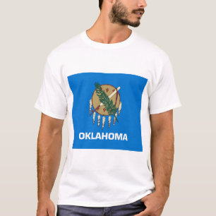 Camiseta Bandera del estado de Oklahoma