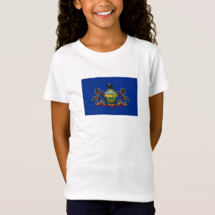 Camiseta Bandera del estado de Pensilvania