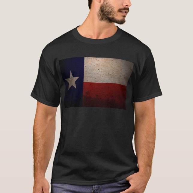 Camiseta Bandera del estado de Tejas (Anverso)