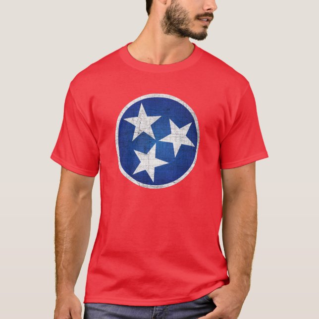 Camiseta bandera del estado de Tennessee (Anverso)