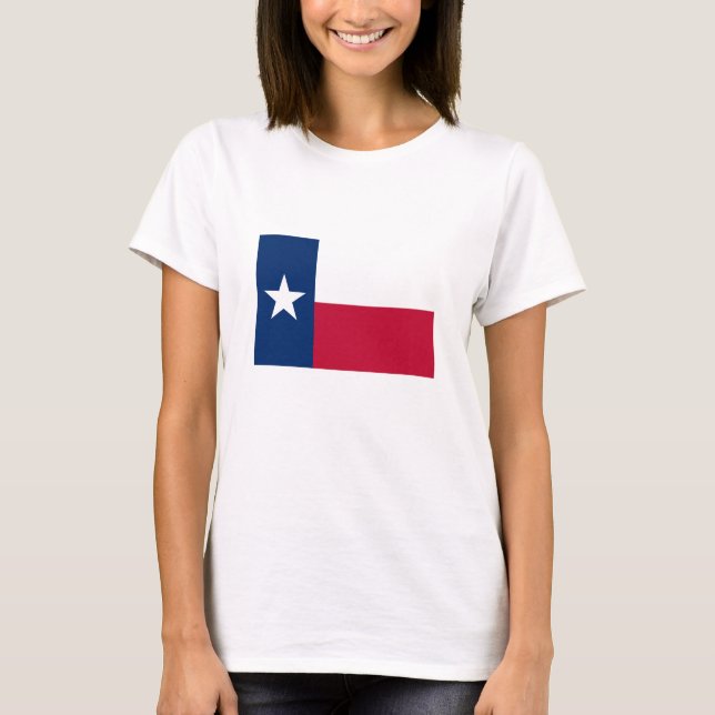 Camiseta Bandera del estado de Texas (Anverso)