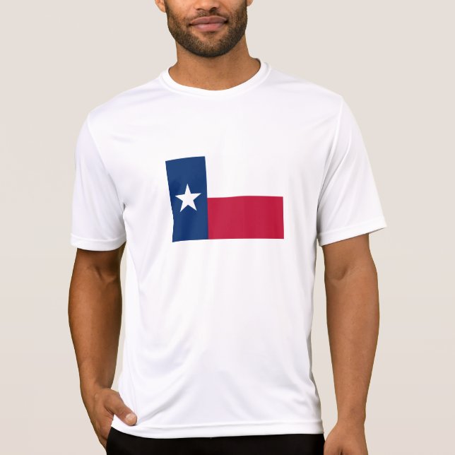 Camiseta Bandera del estado de Texas (Anverso)