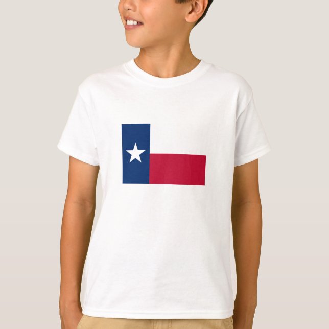 Camiseta Bandera del estado de Texas (Anverso)
