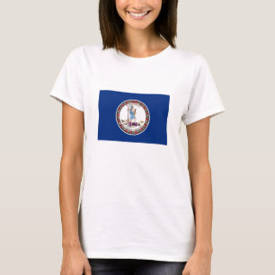 Camiseta Bandera del Estado de Virginia