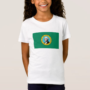 Camiseta Bandera del Estado de Washington