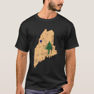 Camiseta Bandera del estado original del norte de Nueva Ing