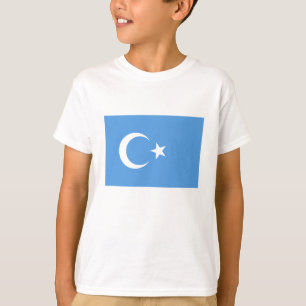 Camiseta Bandera del este de Turkestan Uyghur