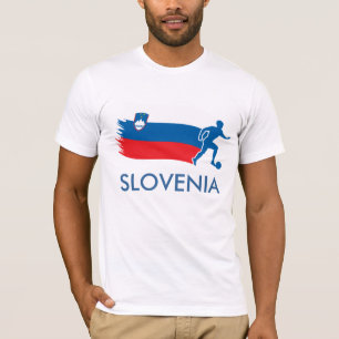 Camiseta Bandera del fútbol de Eslovenia