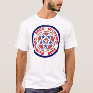 Camiseta Bandera del fútbol de la revolución de Rochester