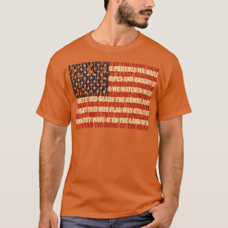 Camiseta Bandera del himno nacional de Estados Unidos The S