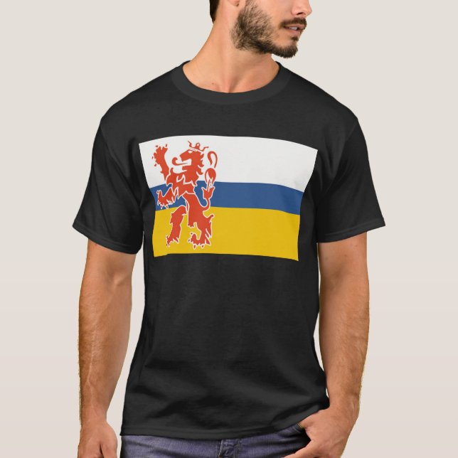 Camiseta Bandera del holandés Limburgo (Anverso)
