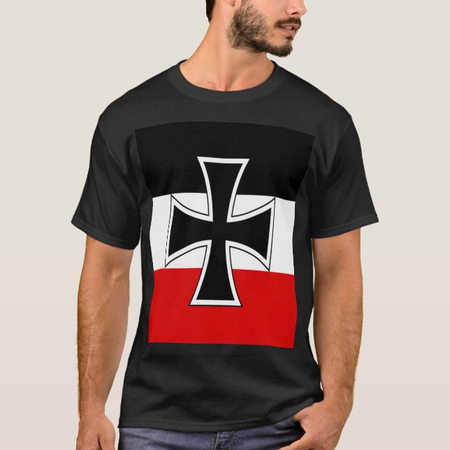 Camiseta Bandera del imperio alemán (Anverso)
