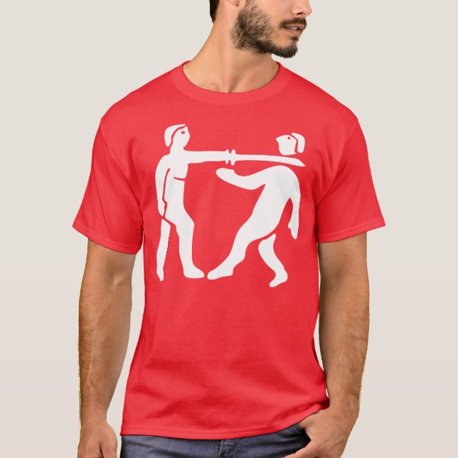 Camiseta Bandera del Imperio Benín / Emblema (Anverso)