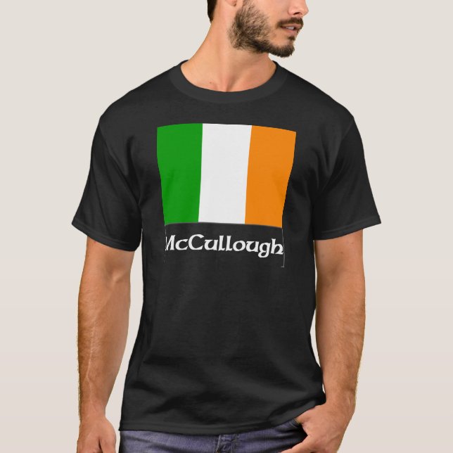 Camiseta Bandera del irlandés de McCullough (Anverso)