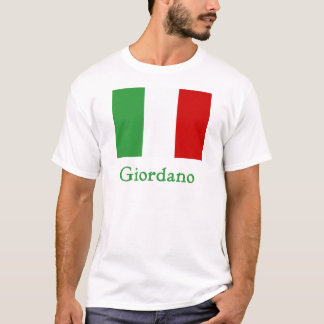 Camiseta Bandera del italiano de Giordano