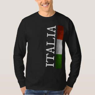 Camiseta Bandera del italiano de Italia Tricolore del amor