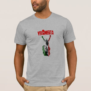 Camiseta bandera del italiano del velomerta