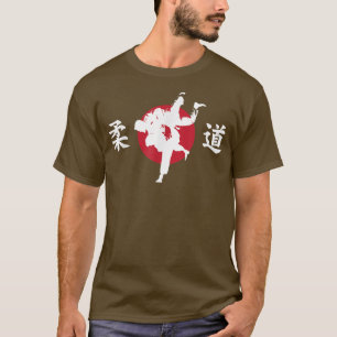 Camiseta Bandera del judo de Japón 