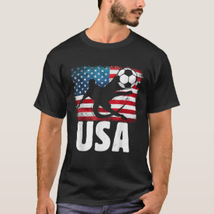 Camiseta Bandera del jugador de fútbol de Estados Unidos Je
