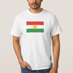 Camiseta Bandera del Kurdistan