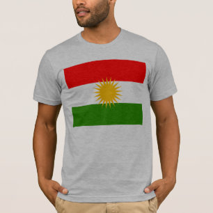 Camiseta Bandera del Kurdistan
