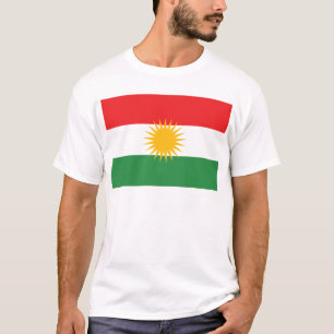 Camiseta Bandera del Kurdistan; Kurd; Kurdo