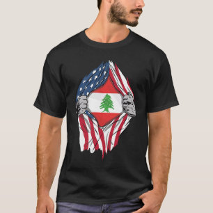 Camiseta Bandera del Líbano dentro de mí