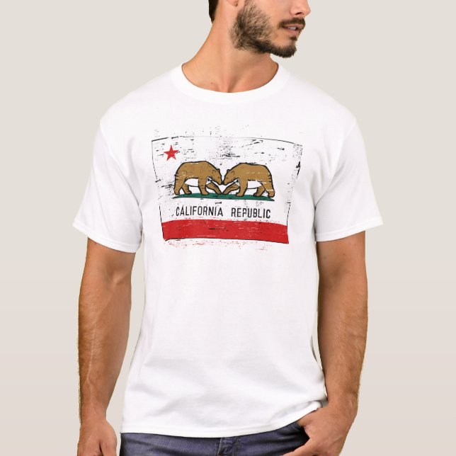 Camiseta Bandera del matrimonio homosexual de California (Anverso)
