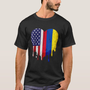 Camiseta Bandera del mes de la herencia hispana colombiana 