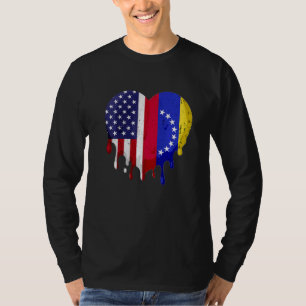 Camiseta Bandera del Mes del Patrimonio Hispano Venezolano