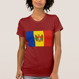 Camiseta Bandera del Moldavia