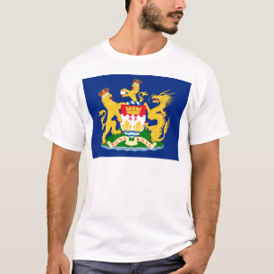 Camiseta Bandera del movimiento de la autonomía de Hong