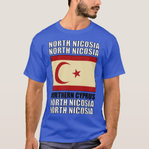 Camiseta Bandera del Norte de Chipre