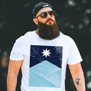 Camiseta Bandera del nuevo estado rebelde de Minnesota