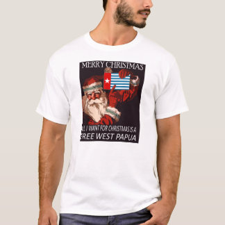 Camiseta Bandera del oeste del lucero del alba de Papá Noel