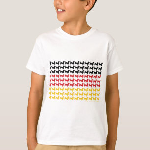 Camiseta Bandera del Oktoberfest Dachshund